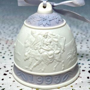 Vintage Lladró 1993 Christmas Bell